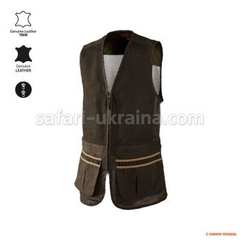 Охотничий жилет Harkila Sporting Waistcoat, цвет Dark khaki/Demitasse brown