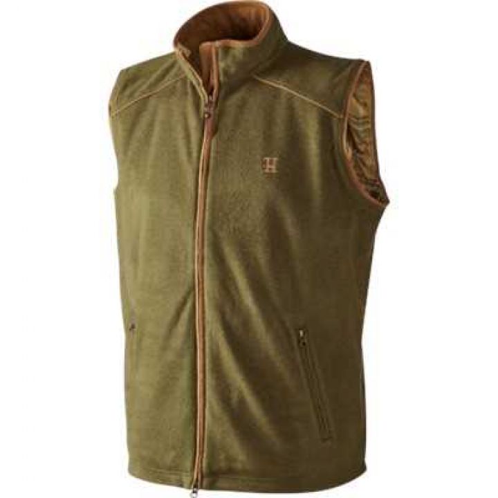 Флісовий жилет для полювання Harkila Sandhem fleece waistcoat, колір Olive green 