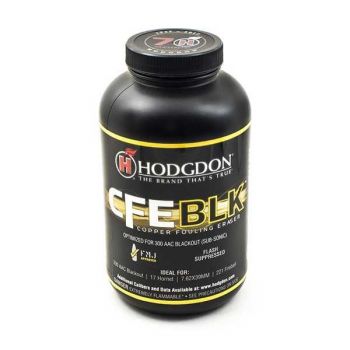 Порох охотничий Hodgdon CFE BLK (0,454 кг), калибр 300 ААС, 17 Hornet, 7.62х39