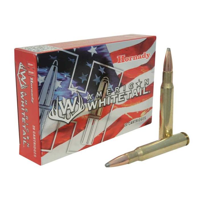 Патрон Hornady American Whitetail, кал.30-06 Sprg, тип пули Interlock Spire Point, вес: 11,7 g