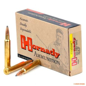 Патрон Hornady Custom, кал.300 Weatherby Magnum, InterLock SP, вес: 11,7 gr/180 grs