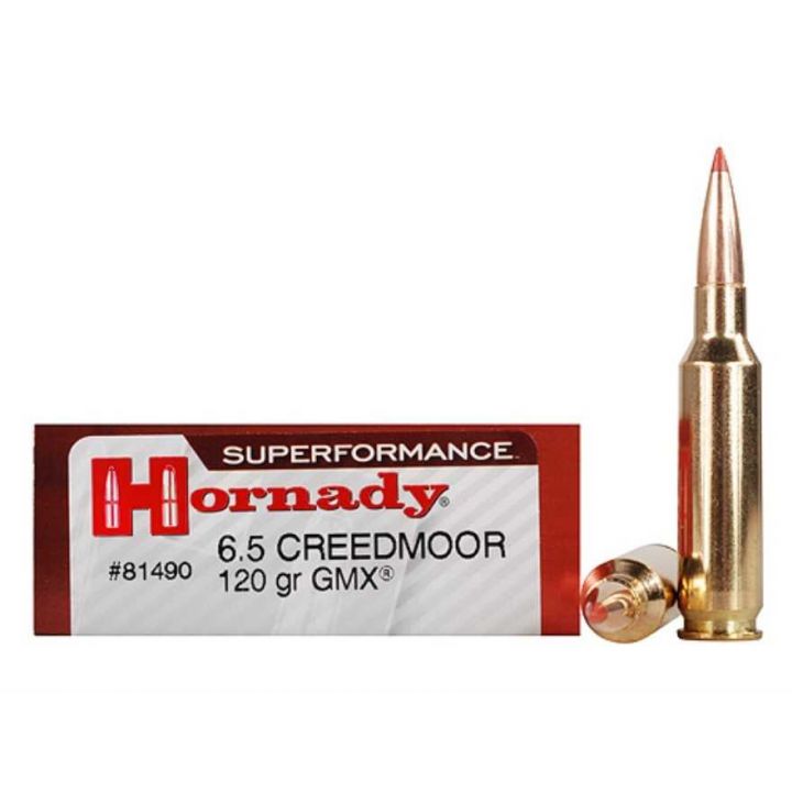 Патрон Hornady Superformance, кал.6.5 Creedmoor, GMX, вес: 7.78 g/120 grs