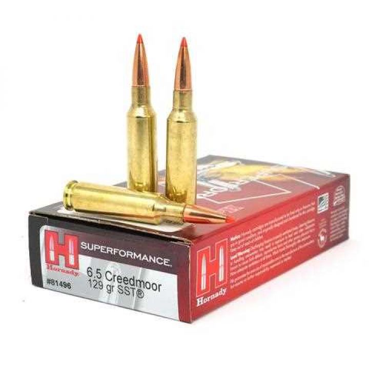 Патрон Hornady Superformance, кал.6.5 Creedmoor, SST, вес: 8.36 g/129 grs