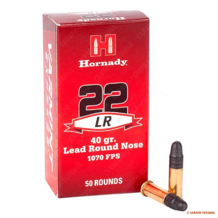 Патрон Hornady Varmint Express, кал.22 LR, пуля LRN, вес: 40 grs/2,6 г