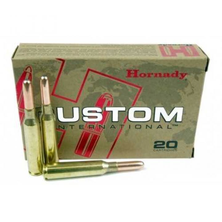 Патрон Hornady Custom International, кал.243Win, Spire Point, вес: 6,5 g/100 grs