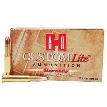 Патрон Hornady Custom Lite, кал.30-30 Win, InterLock SP, вес: 9,7 g/150 grs