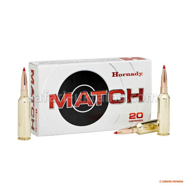 Патрон Hornady Match, кал. 6.5 PRC, тип пули: ELD Match, вес: 9.5 г/ 147 grs