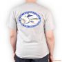 Рыбацкая серая футболка IGFA T-Shirt Grey, с коротким рукавом