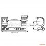 Прицел Kahles K 525i CCW 5-25x56 FFP SF 34 мм, MSR2 и моноблок Spuhr SP-4602C