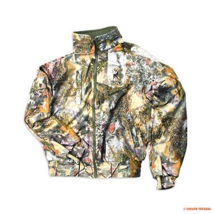 Вітрозахисна мисливська куртка Kings Bomber Un-Insulated, колір Mountain Shadow 