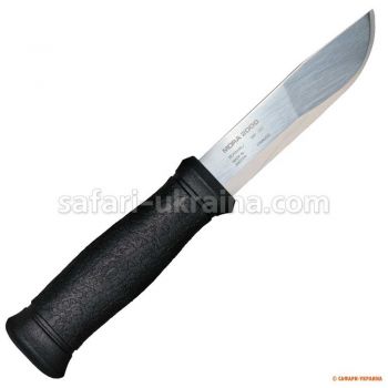 Мисливський ніж Morakniv Outdoor 2000, 130 Years Anniversary Stainless Steel Black, довжина клинка 109 мм