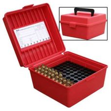 Ящик для патронів MTM R-100-30, на 100 шт. кал. 300 Win Mag; 338 Win Mag та ін.