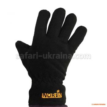 Перчатки флис. Norfin VECTOR (100% PL, искусственная кожа, утепл.THINSULATE)