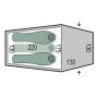 3-х местная палатка с большим тамбуром Pinguin Summit 3, арт. PNG 1410