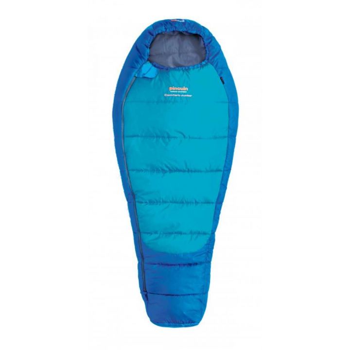 Детский спальник Pinguin Comfort Junior 150 blue, правый