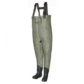 Забродный комбинезон Proline 3 Ply Nylon Chest Wader, нейлон, зелёный