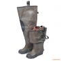 Сапоги-заброды детские Proline Youth`s Rubber Hip Wader, коричневые