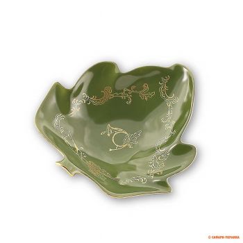 Чаша фарфоровая в виде листа Reichenbach Leaf dish small, 14 см