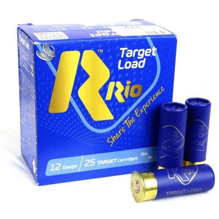 Патрон RIO Target Load-24 NEW, кал.12/70, дробь №7.5 (2.4 мм), навеска 24 г