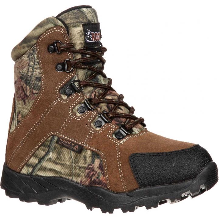 Ботинки детские зимние Rocky Kids Hiker, высота 13 см, цвет Mossy Oak® Infinity