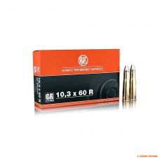 Патрон RWS, кал.10,3x60R, тип кулі: T-Mantel, вага: 16,5 g/ 255 grs