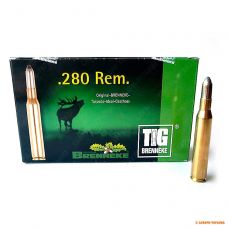 Патрон RWS, кал.280 Rem, тип кулі: TIG (ID), вага: 10,5 gr / 162 grs