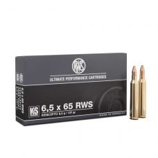 Патрон RWS, кал.6,5x65 RWS, тип кулі: KS-Geschoss, вага: 8,2 g/127 grs