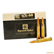 Патрон RWS, кал.6,5x68, тип кулі: KS-Geschoss, вага: 8,0 g/123 grs