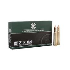 Патрон RWS, кал.7x64, тип кулі: KS-Geschoss, вага: 8,0 g/123 grs