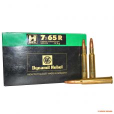 Патрон RWS, кал.7x65 R, тип кулі: H-Mantel, вага: 11,2 g/173 grs