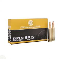 Патрон RWS, кал.8x68 S, тип кулі: KS-Geschoss, вага: 11,7 g/180 grs
