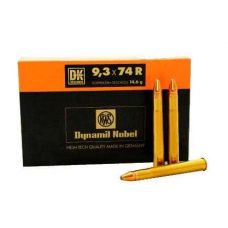 Патрон RWS, кал.9,3x74 R, тип кулі: DK-Geschoss, вага: 14,6 g/225 grs