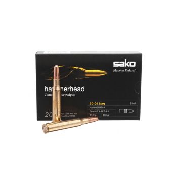 Патрон Sako Hammerhead, кал.30-06 Sprg, тип пули SP, вес 11,7 gr/180,55 grs