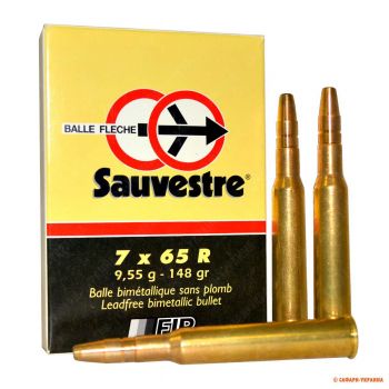 Патрон Sauvestre Fip Ballet, кал.7x65 R, тип пули: Battue, вес: 9,55 gr/148 grs