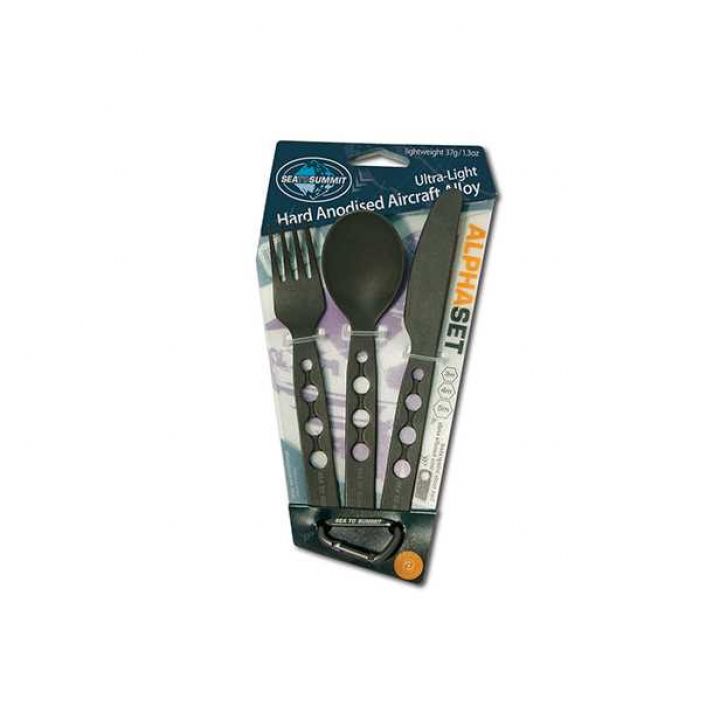 Набор столовых приборов Sea To Summit Alpha Light Cutlery 3pc set