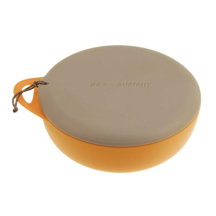 Миска с крышкой Sea To Summit Delta Bowl with Lid, арт. STS ADBOWLLIDOR, цвет: orange/grey