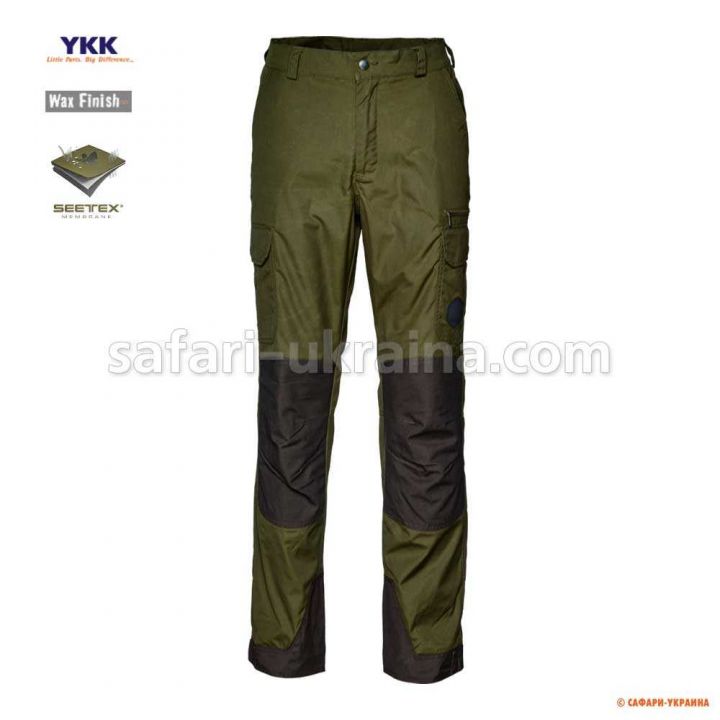 Охотничьи брюки Seeland Key-Point Reinforced Trousers, мембрана SEETEX®, обработка Wax Finish