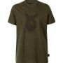 Футболка Seeland Flint T-shirt, цвет: Dark Olive