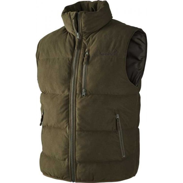 Міцний теплий жилет для полювання Seeland Yukon waistcoat, колір Pine green 