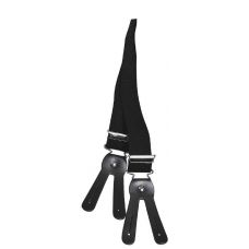 Підтяжки для штанів на кнопках Seeland Braces Black, чорні