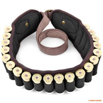 Пояс-патронташ 12 калібр Seeland Cartridge belt, коричневий