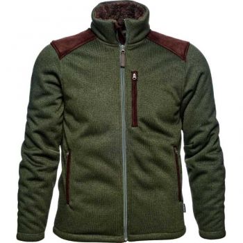 Теплый свитер Seeland DYNA KNIT FLEECE, цвет: Forest Green