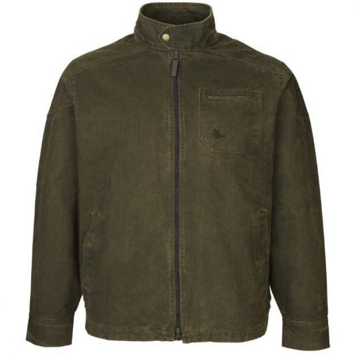 Мисливська котонова куртка Seeland Flint Jacket, колір dark olive 