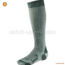 Чоловічі термошкарпетки для полювання Seeland Fiald 2-pack, упаковка з 2-x пар одного розміру, колір Dark green