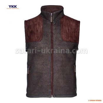 Флісовий мисливський жилет Seeland William II fleece waistcoat, колір Moose Brown