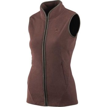 Флисовая жилетка женская Seeland Bolton Lady Fleece Waistcoat, цвет Bitter Chocolate