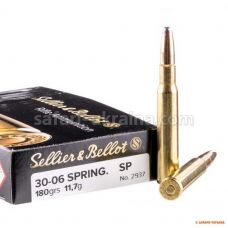 Патрон Sellier & Bellot кал.30-06 Sprg куля SP маса 11,7 г/180 гран