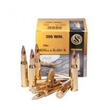 Патрон Sellier & Bellot кал.308 Win(7,62/51) куля FMJ,  маса 11,7 gr./180 grs. (за шт.)