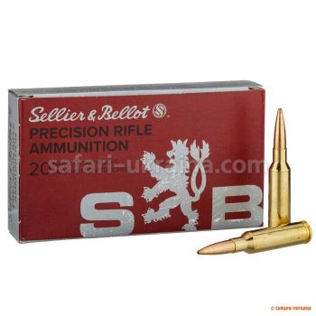 Патрон нарезной Sellier & Bellot OTM (HPBT), кал.6.5 Creedmoor, тип пули: HPBT, вес: 142 grs / 9.2 gr