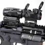 COMBO Kit Sig Optics ROMEO-MSR 2 MOA RED DOT, JULIET3-MICRO 3X22MM Magnifier